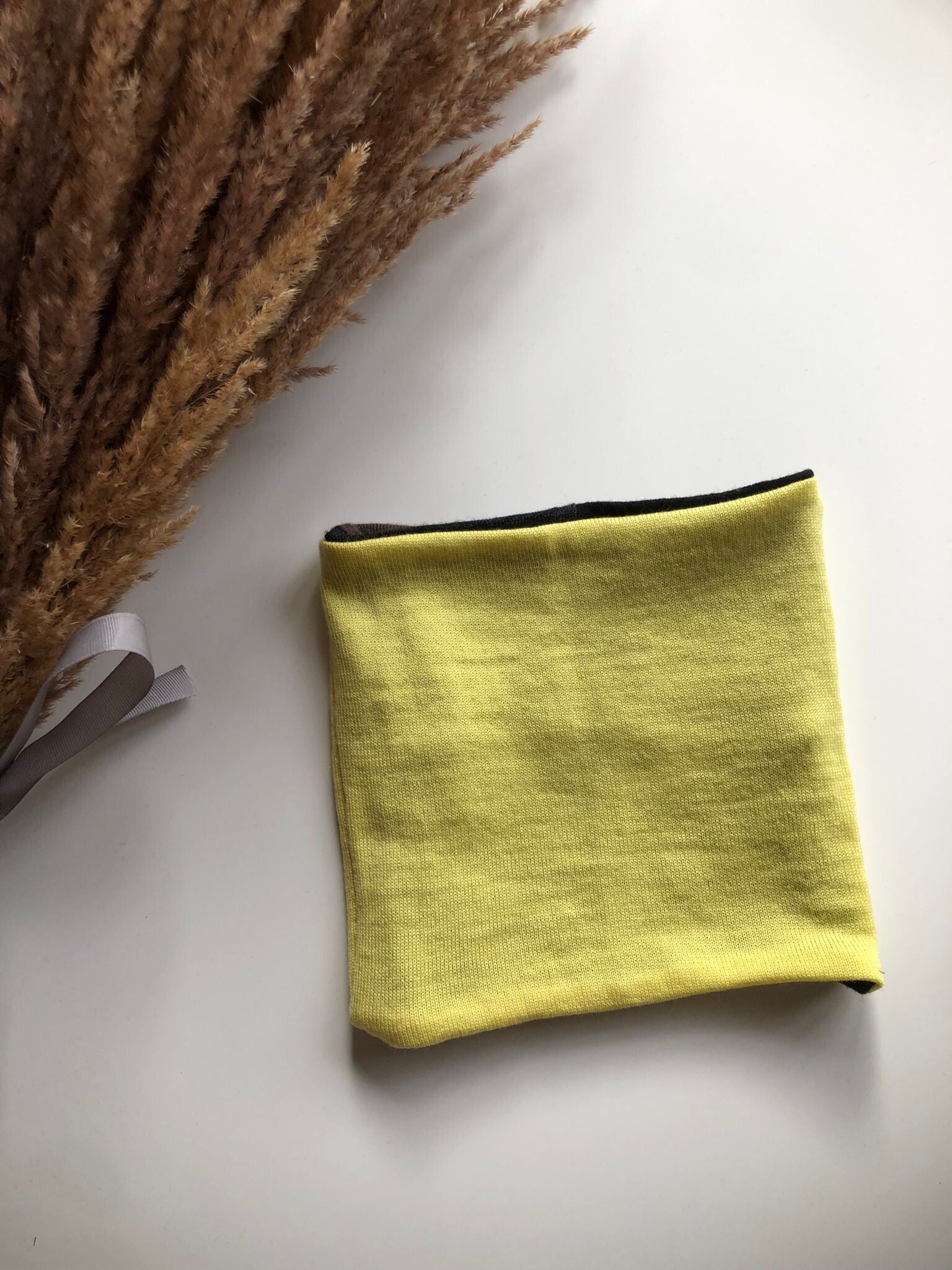 Komin dziecięcy wełniany merino patchwork rozm. 4-6 lat