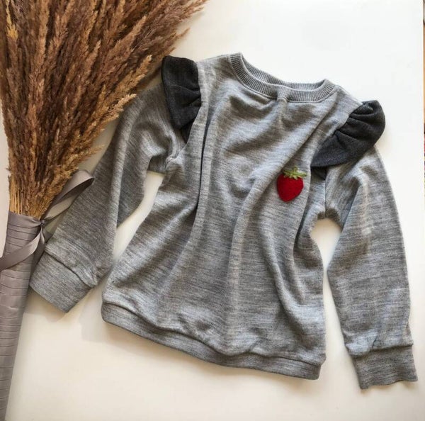 Bluza Dziecięca Wełniana merino rozm . 122