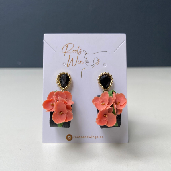 Sunset Bloom Dangles