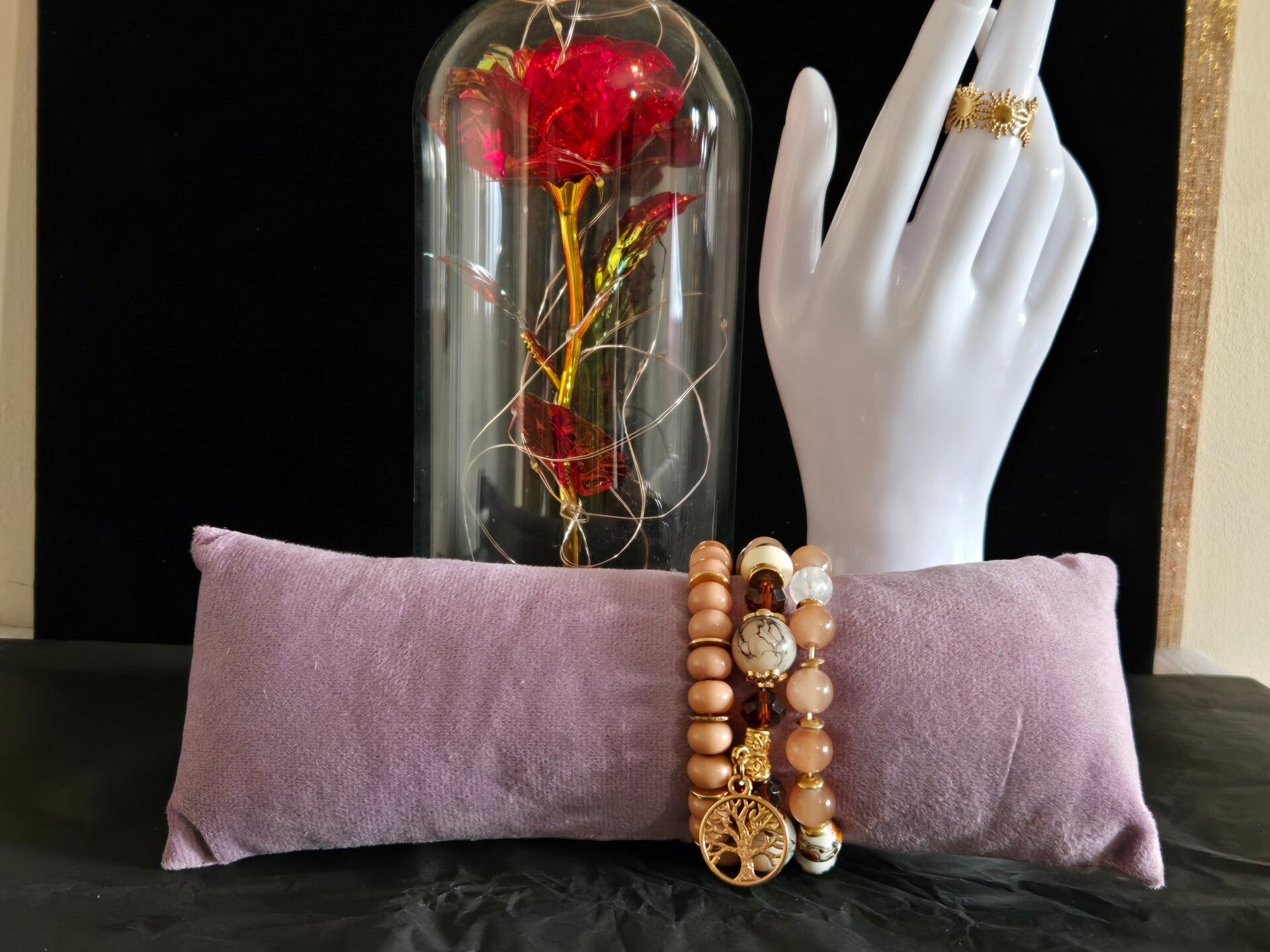 bracelet de perle femme  élégant  et  vintage