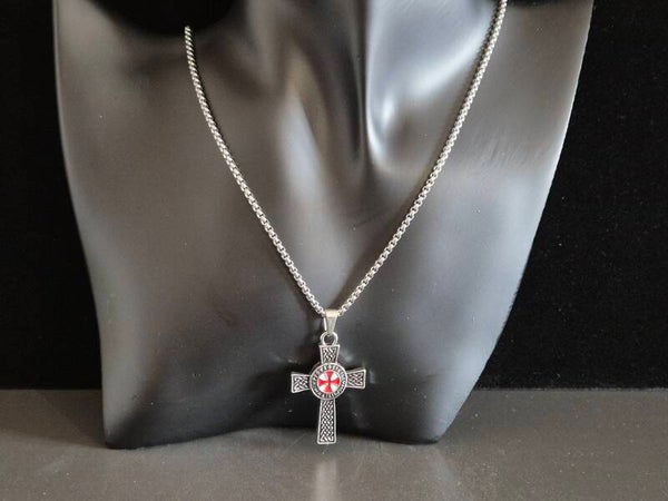 collier marteau des templiers celtique