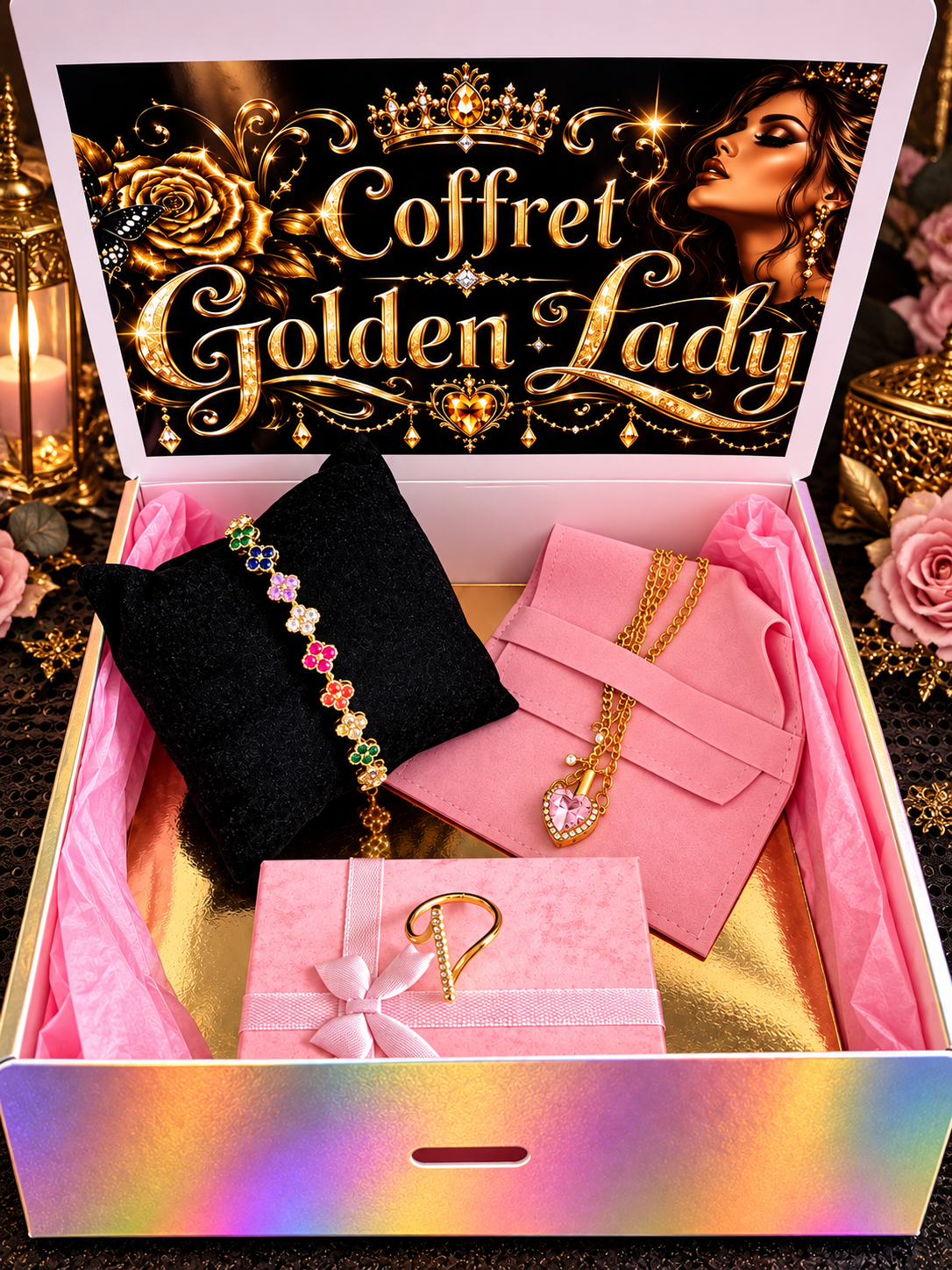 COFFRET GOLDEN LADY