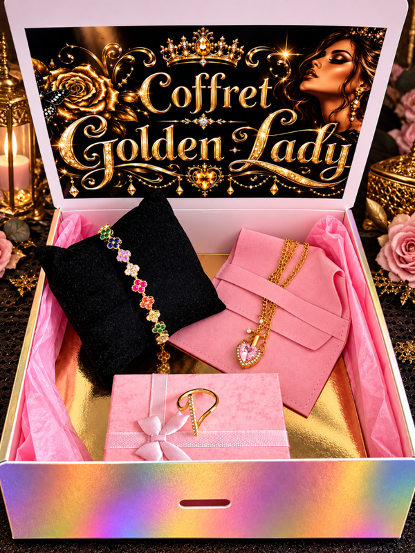 COFFRET GOLDEN LADY