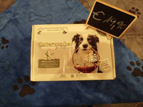 Greenhart Ostergeschenk Box für Hunde