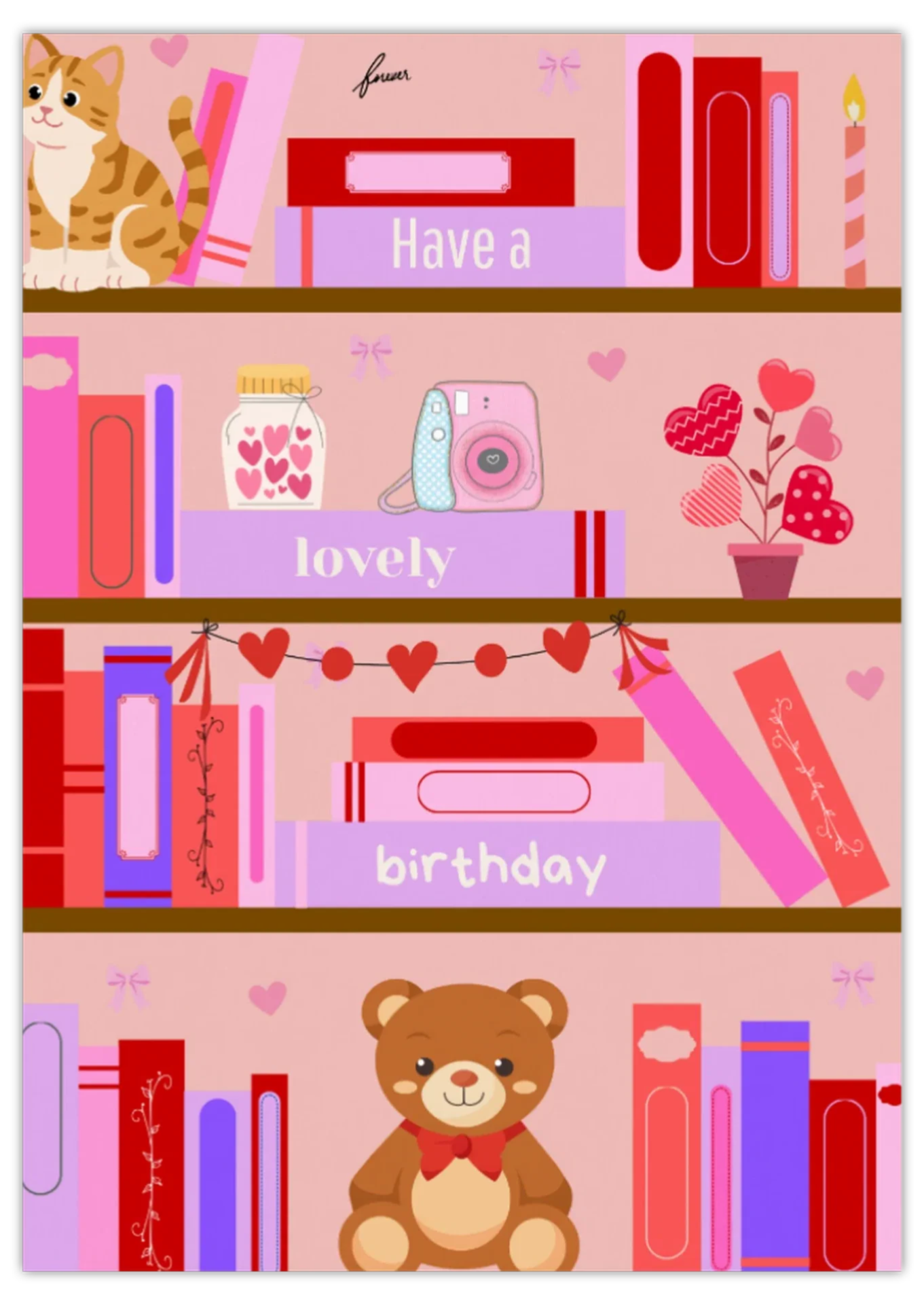 Postcard ‘Have a little birthday wish’