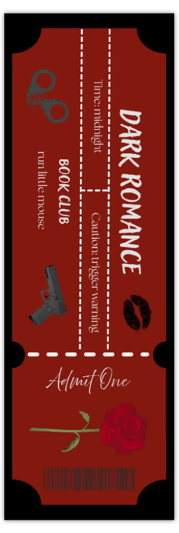 Boekenlegger ‘Dark romance book club’