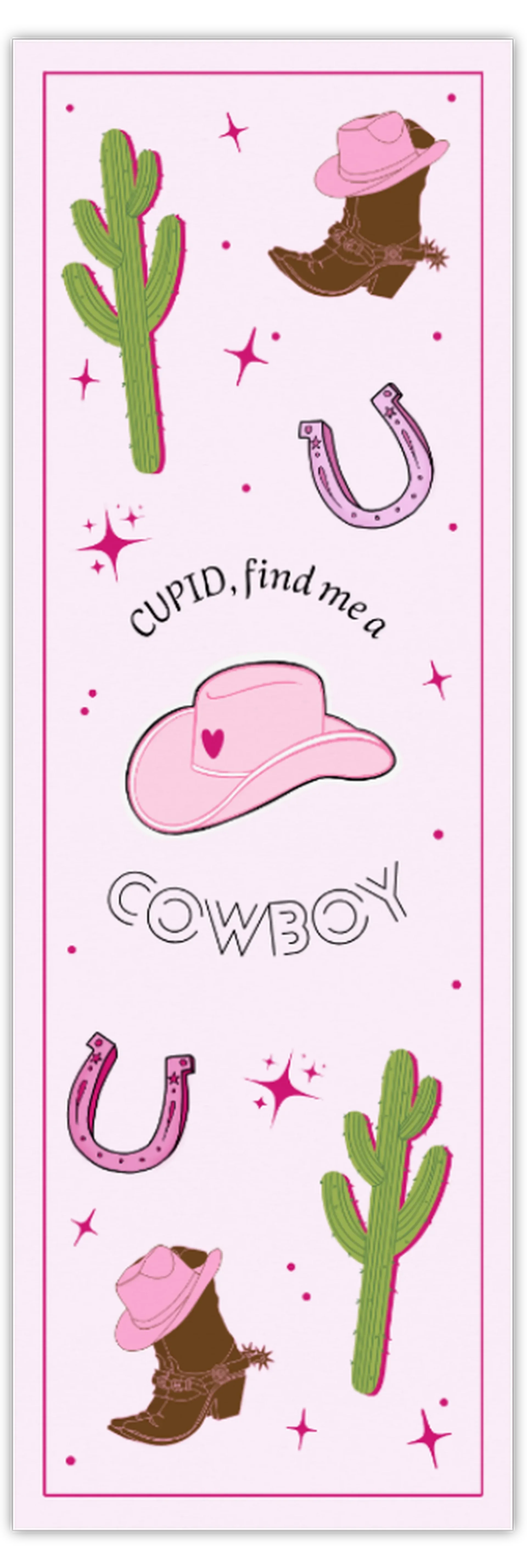 Boekenlegger ‘Cupid, find me a cowboy’