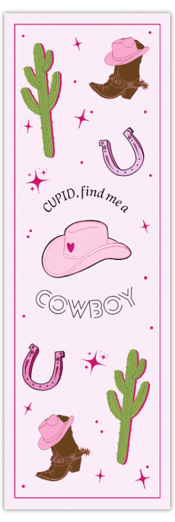 Boekenlegger ‘Cupid, find me a cowboy’