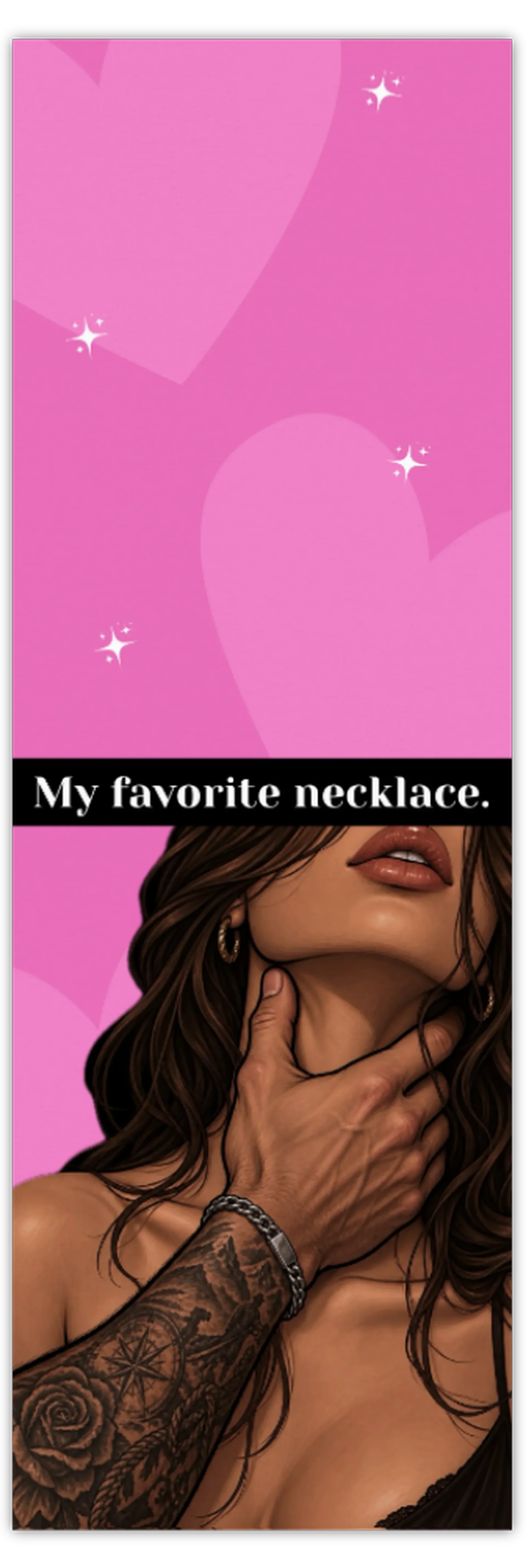 Boekenlegger ‘My favorite necklace’
