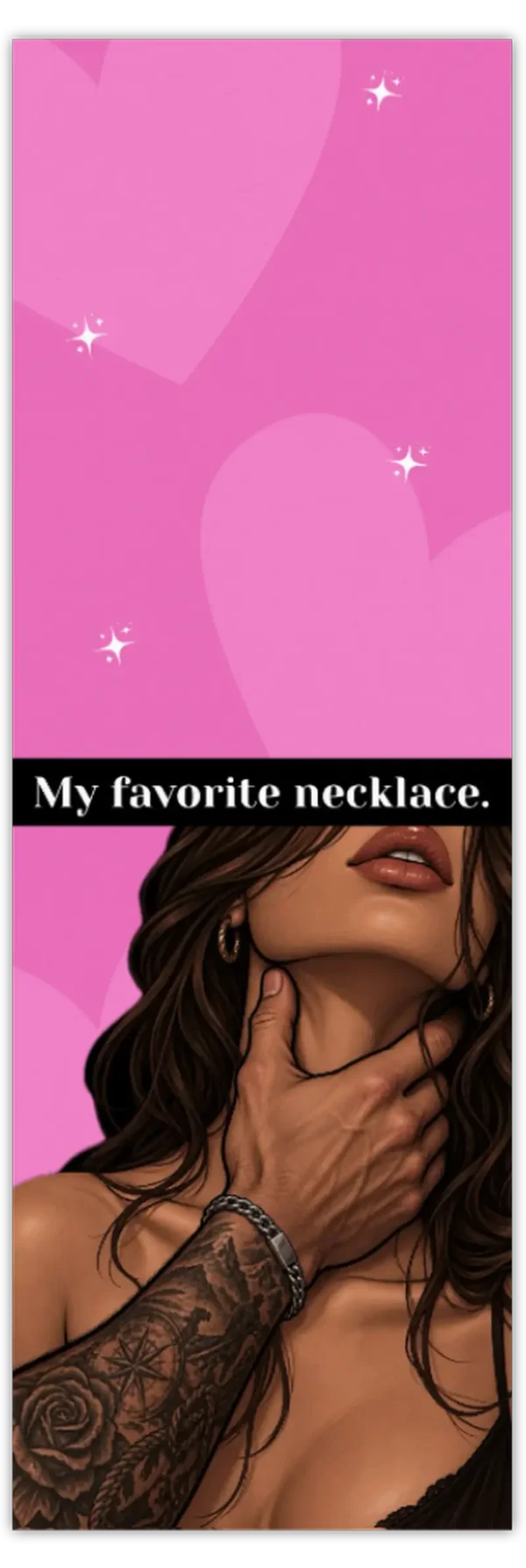 Boekenlegger ‘My favorite necklace’