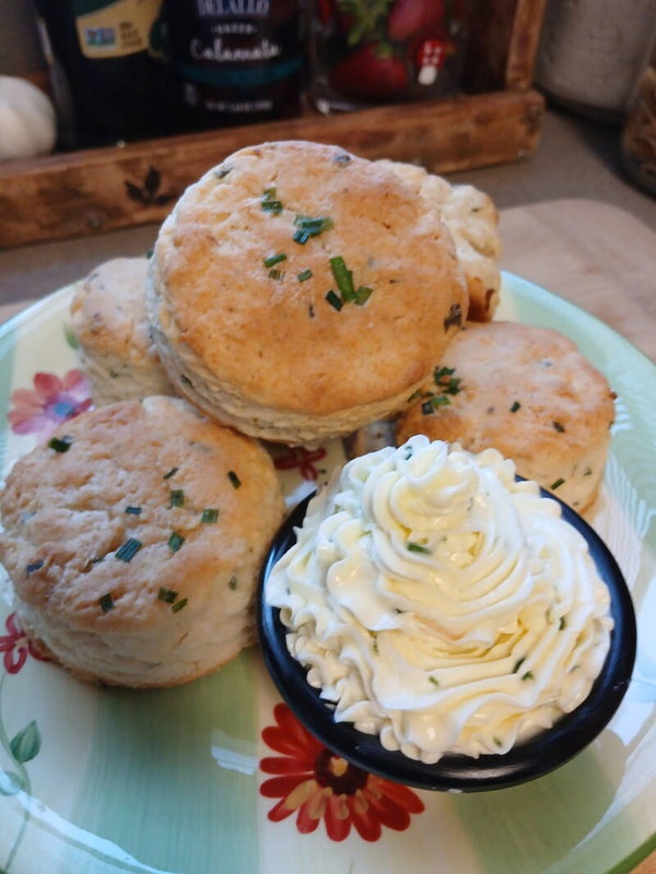 Chive Biscuits