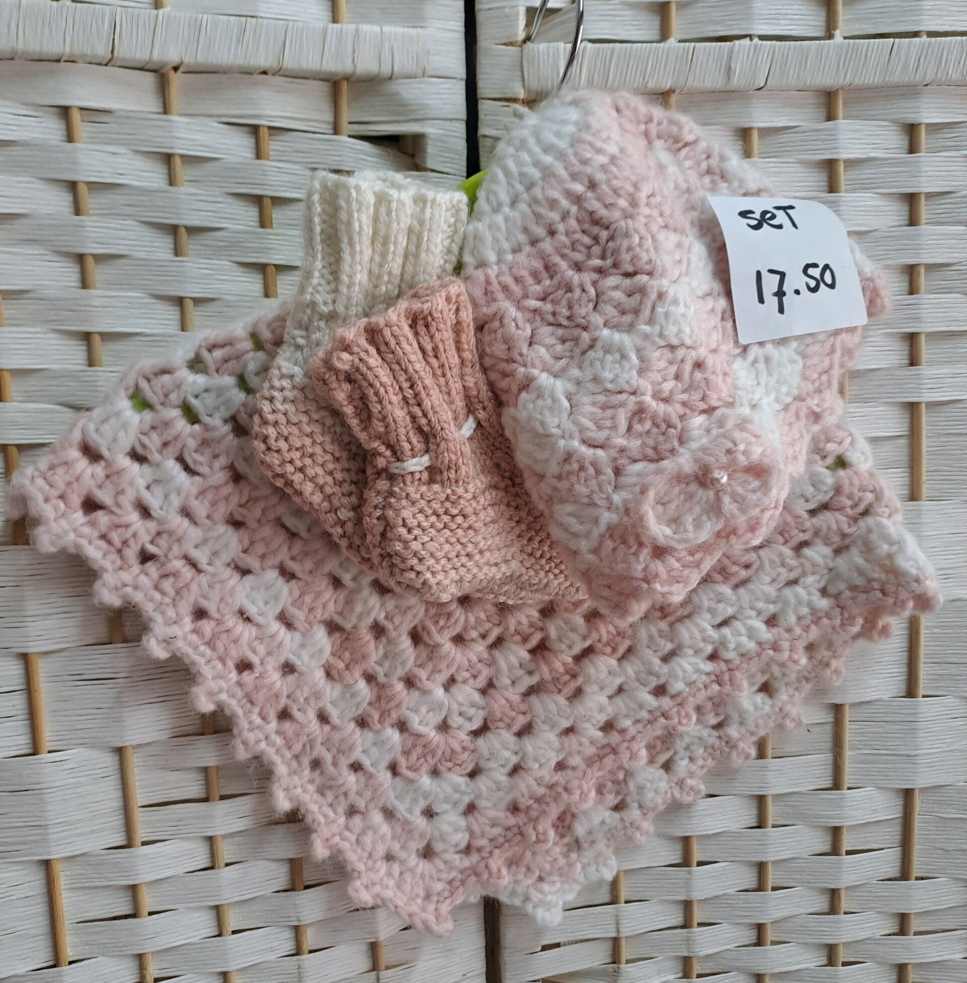 Poncho muts en slofjes