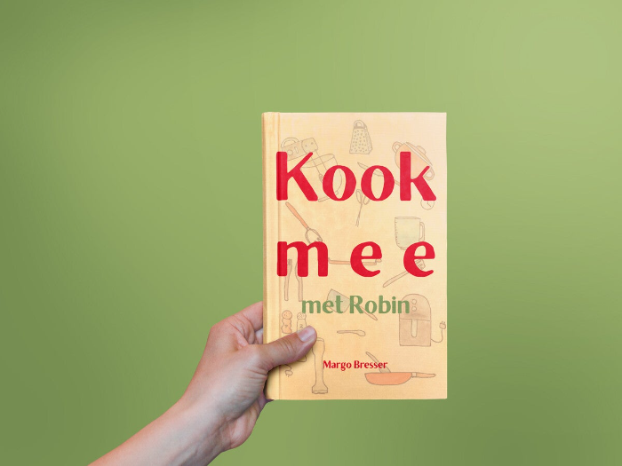 Getekend kookboek kids student