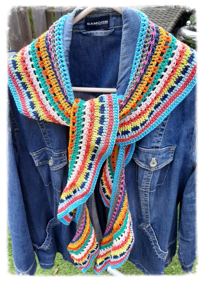 handmade gehaakt van katoen kleurrijk passend bij elke outfit