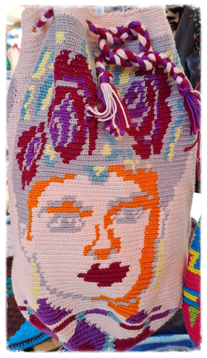 haken handmade mocilla tas  gehaakte tassen free style tas patroon