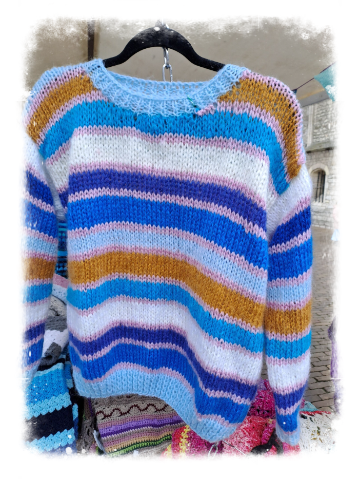 gebreide trui van mohair wol heerlijk zacht en soepel