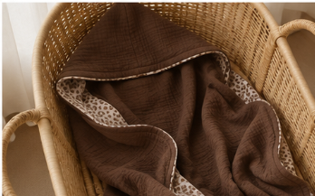 Omslagdoek Cacoa Leopard
