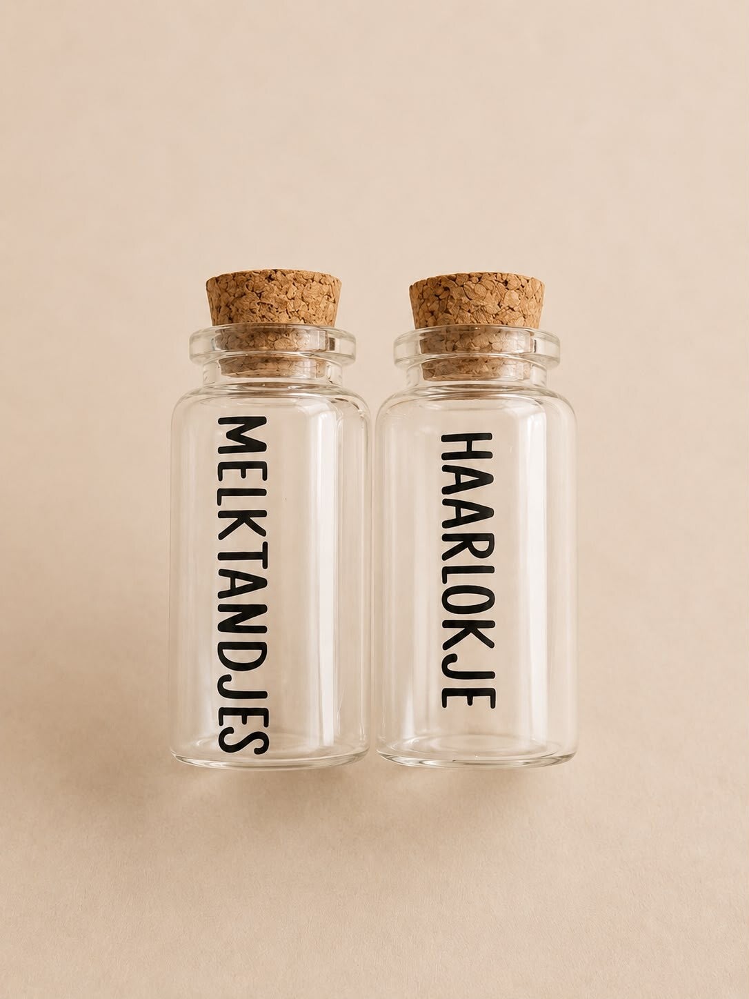 Set melktandje + haarlokje