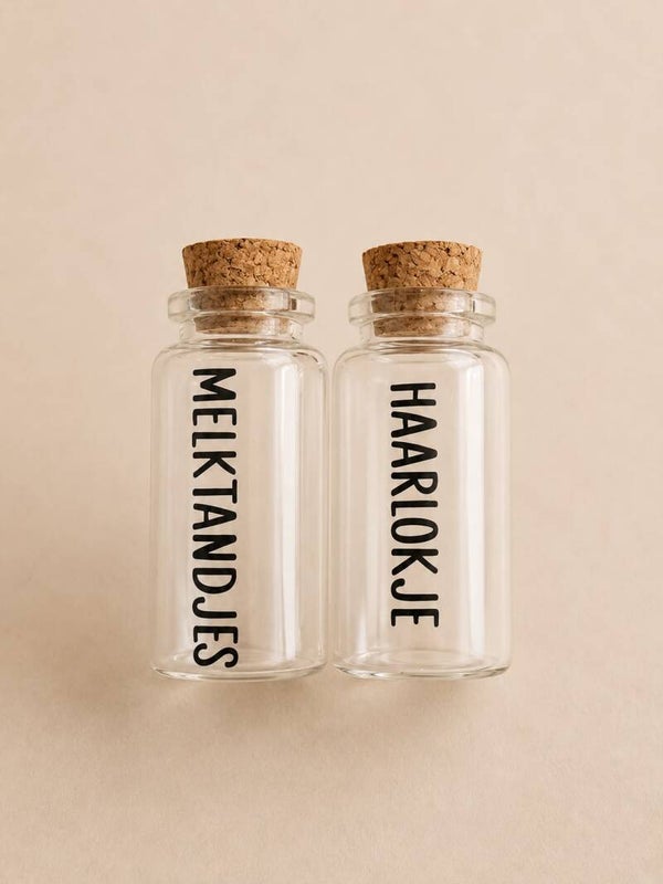 Set melktandje + haarlokje