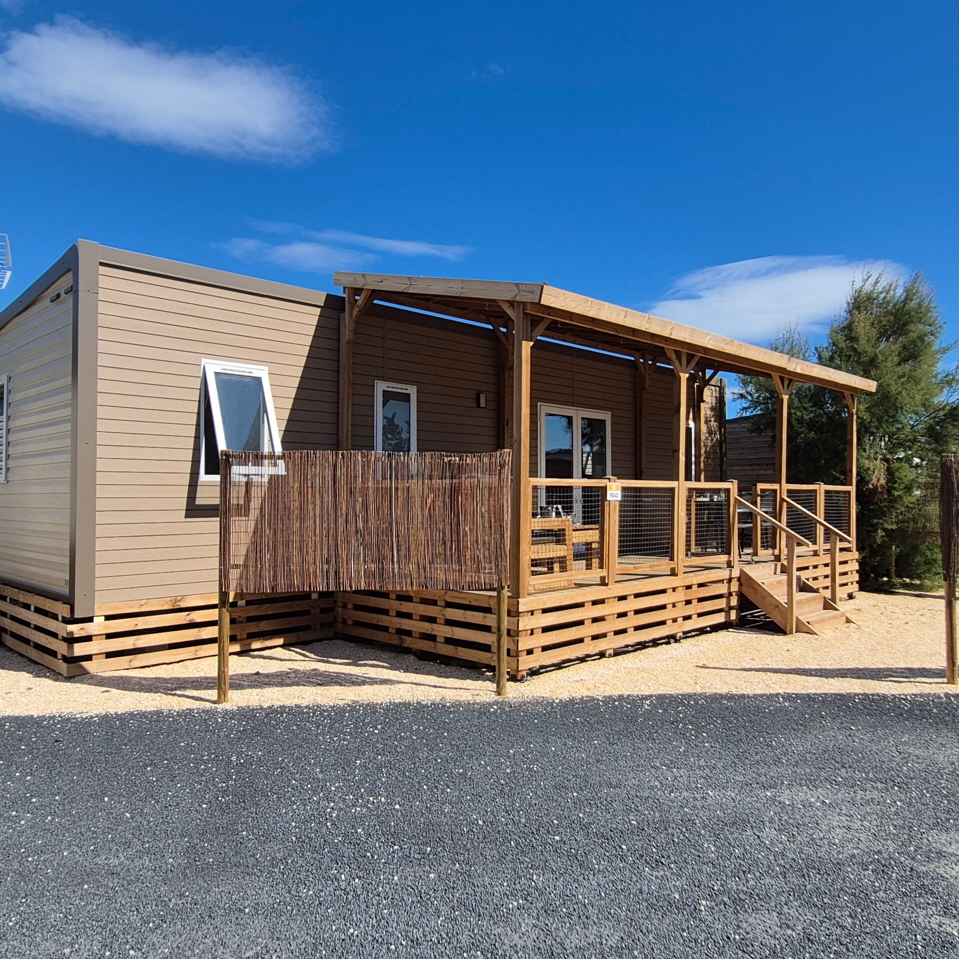 location mobil home camping torreilles