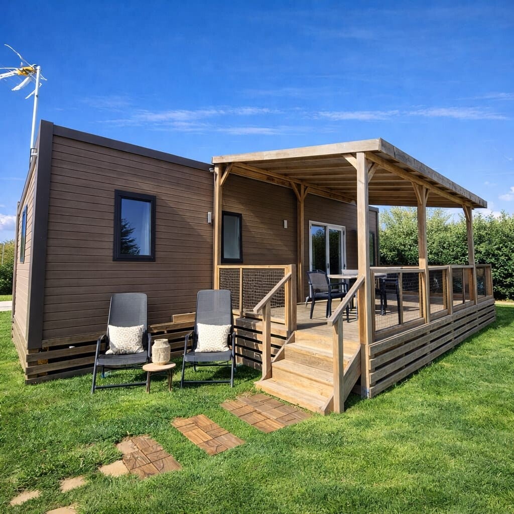 location mobil home camping  LES DUNES torreilles