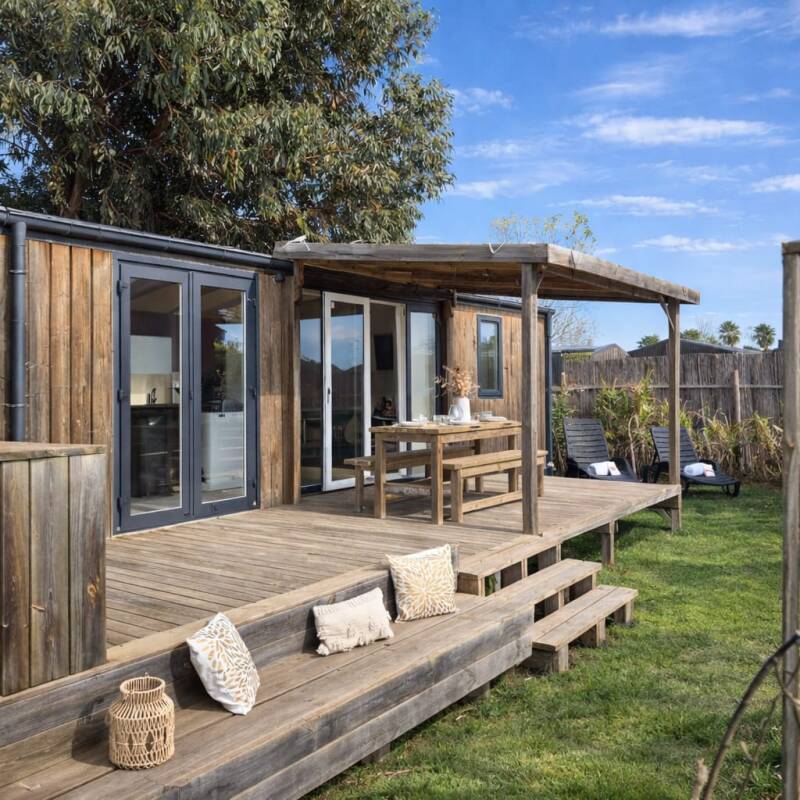 mobil home torreilles plage 6 personnes