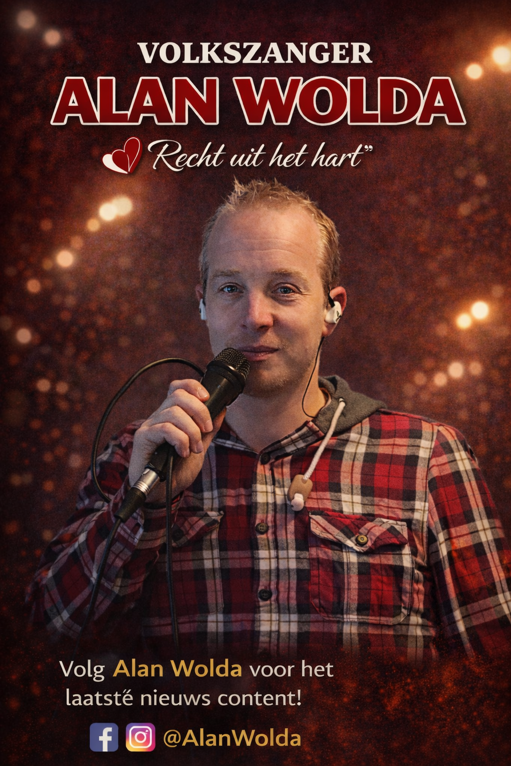 🇳🇱  Bestel hier een los exemplaar van het officiële fanclubblad van Volkszanger Alan Wolda, (A5)