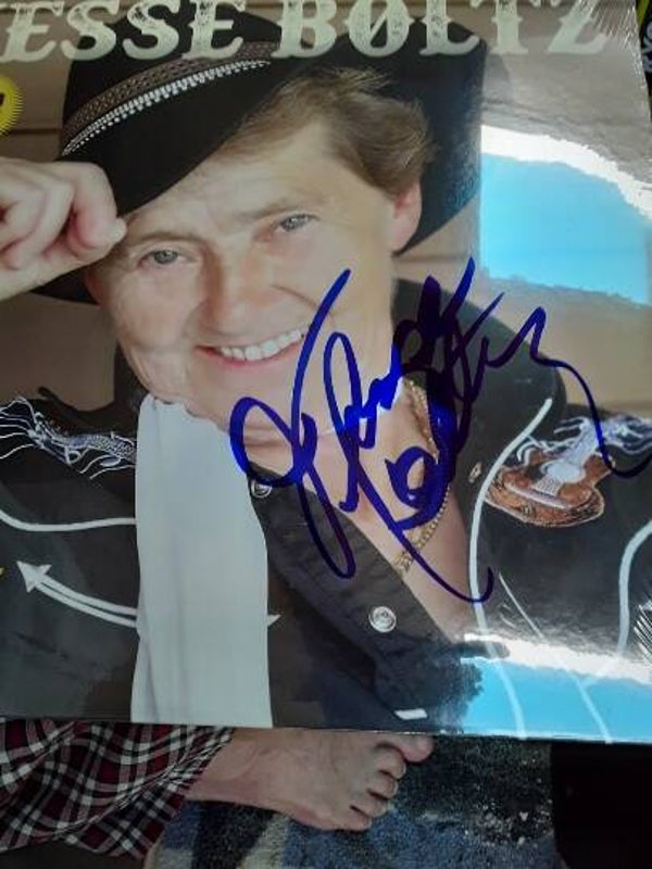 ONE Blue ALBUM JESSE BOLTZ LIMITED EDITION w/Signiture