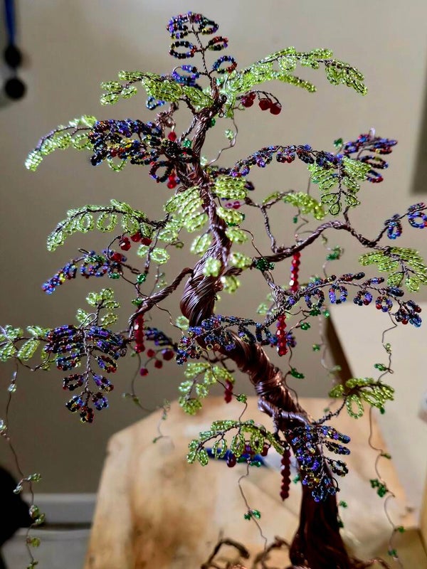 Copper Tree Led Light