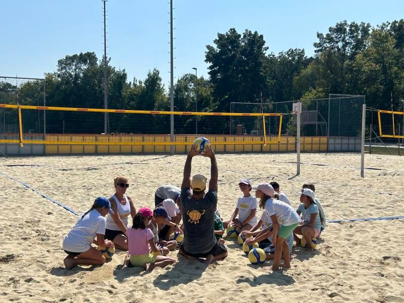 SASI-Sommercamp SPZ Weigelsdorf/Ebreichsdorf 2024 Volleykids
