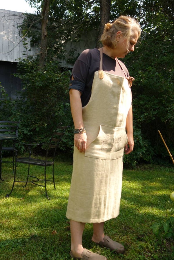 Tablier long champignons