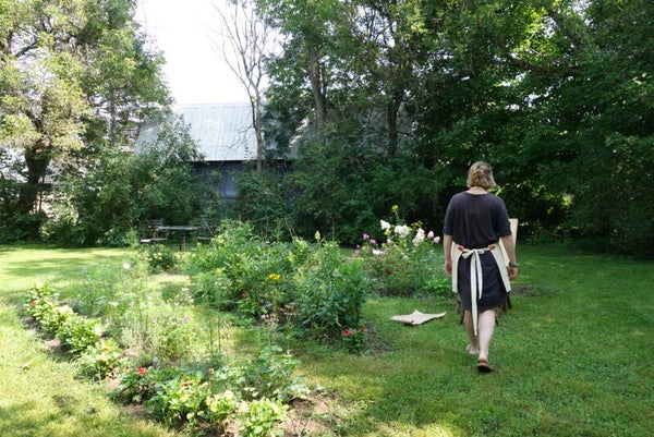 Tablier court outardes