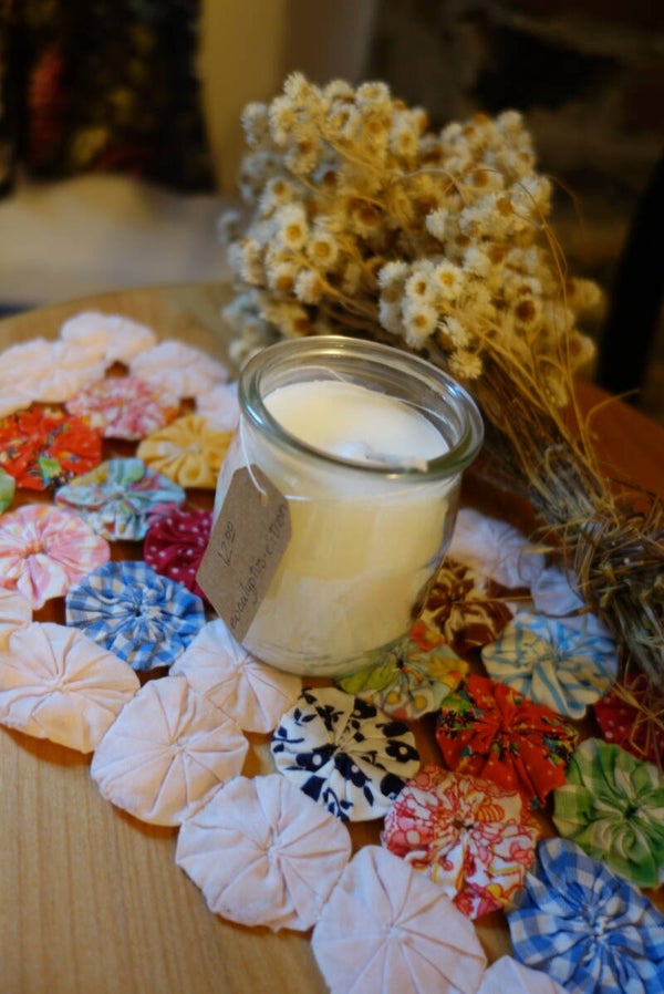 Petite bougie eucalyptus et citron