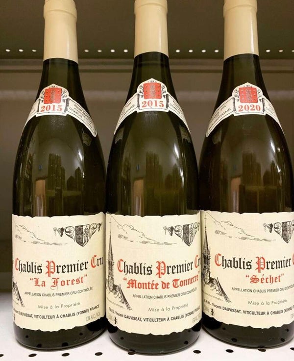 Chablis 1er cru domaine Dauvissat