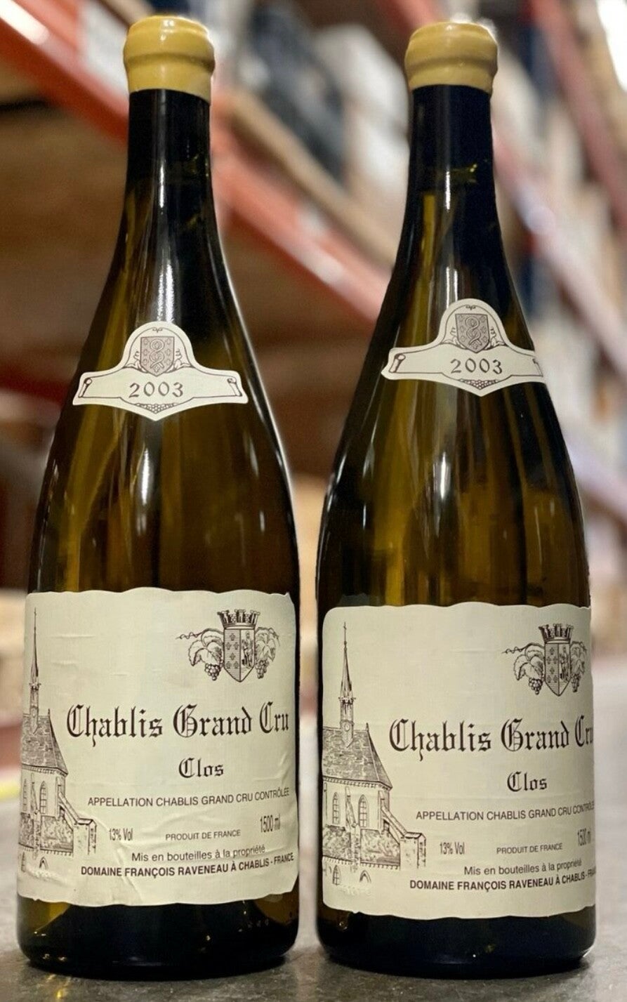 Chablis grand cru , domaine raveneau