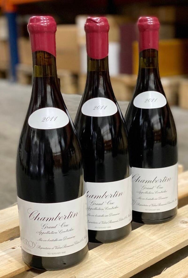 Chambertin grand cru domaine Leroy 2011