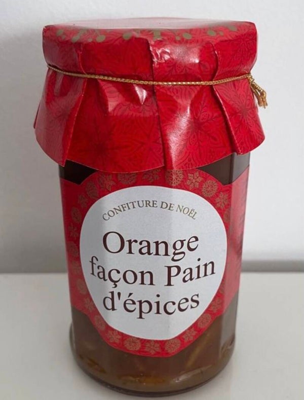 Confiture orange pain d’épices