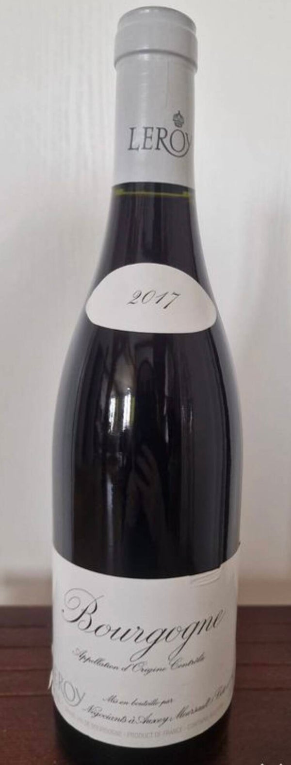 Bourgogne rouge domaine Leroy