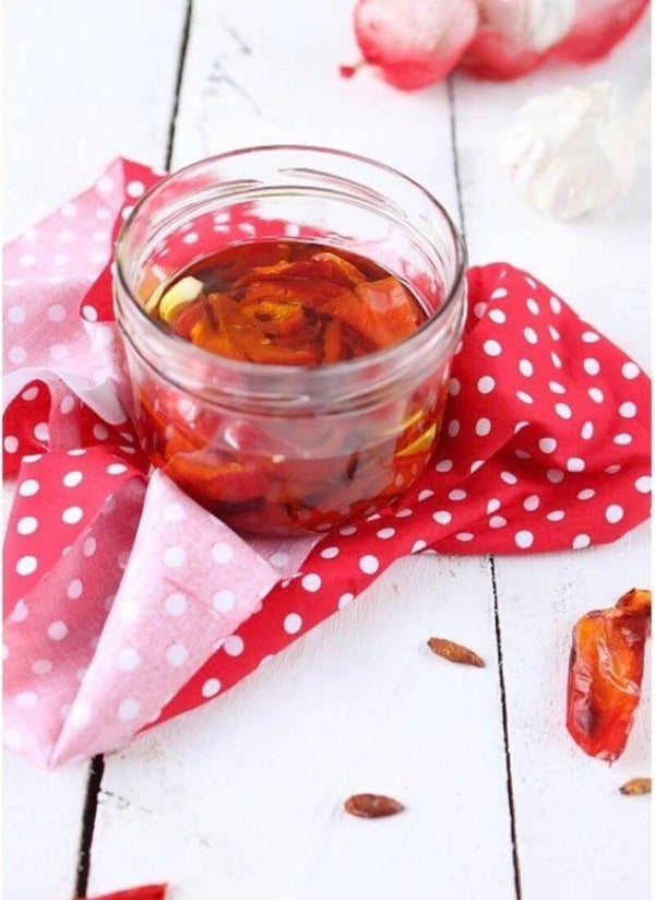 Piments confits à l’huile