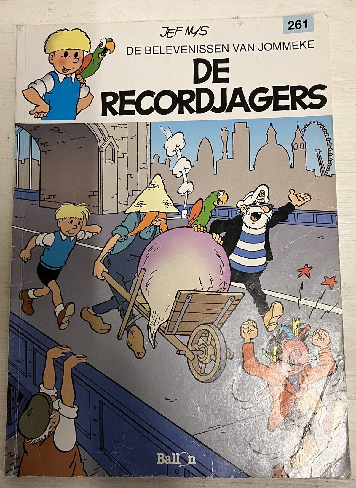 De belevenissen van Jommeke - nr 261 De recordjagers