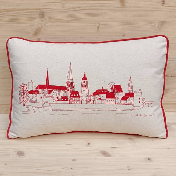 Grand Coussin rectangle  Vendôme Terracotta