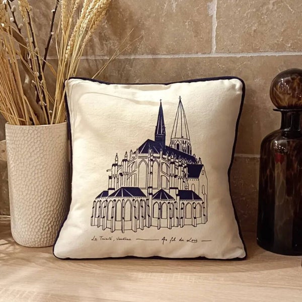 Coussin 40x40 - Trinité - Marine