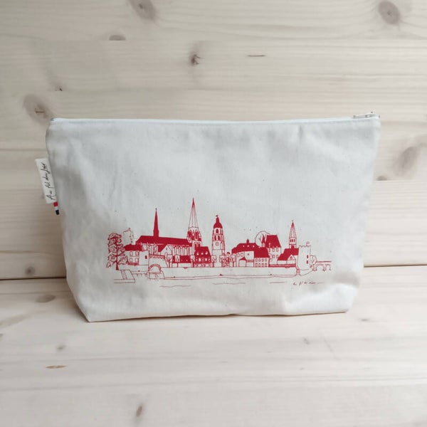 Grande Pochette - Trousse de Toilette - Vendôme- Terracotta