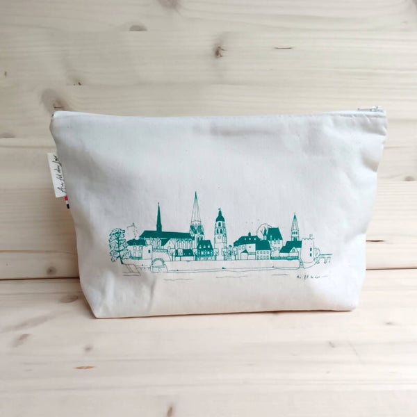 Grande Pochette - Trousse de Toilette - Vendôme- Vert