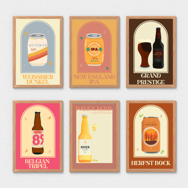 COMBIDEAL: 5 posters voor €12,50
