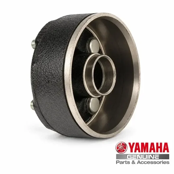 Original (OEM) Vorderradnabe mit Bremstrommel Yamaha YFM 125 Grizzly