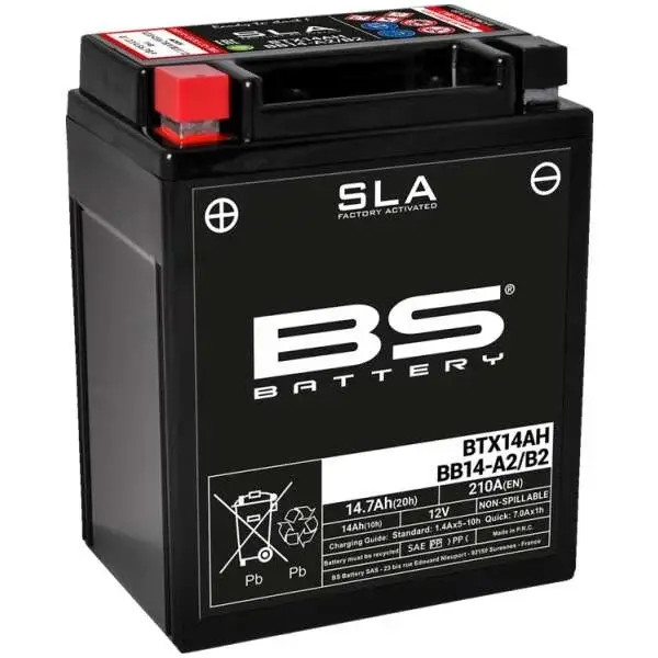 AGM wartungsfreie Batterie Yamaha YFM 350 Big Bear