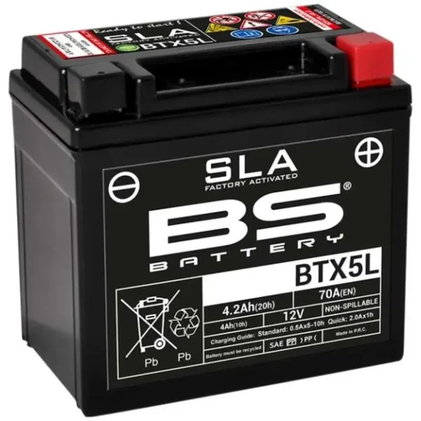 Wartungsfreie Batterie Yamaha YFM 250 Raptor