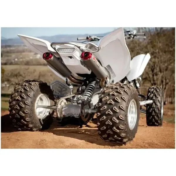 Big Gun Komplette Doppelauspuffanlage Yamaha YFM 700 Raptor