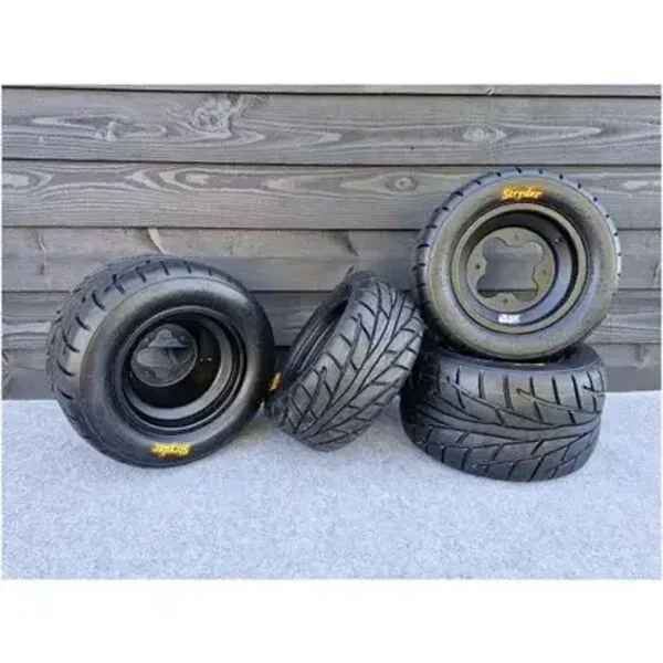 DWT Felgen mit CST Stryder Reifen (E-Kennzeichnung) 4x144 / 4x110
